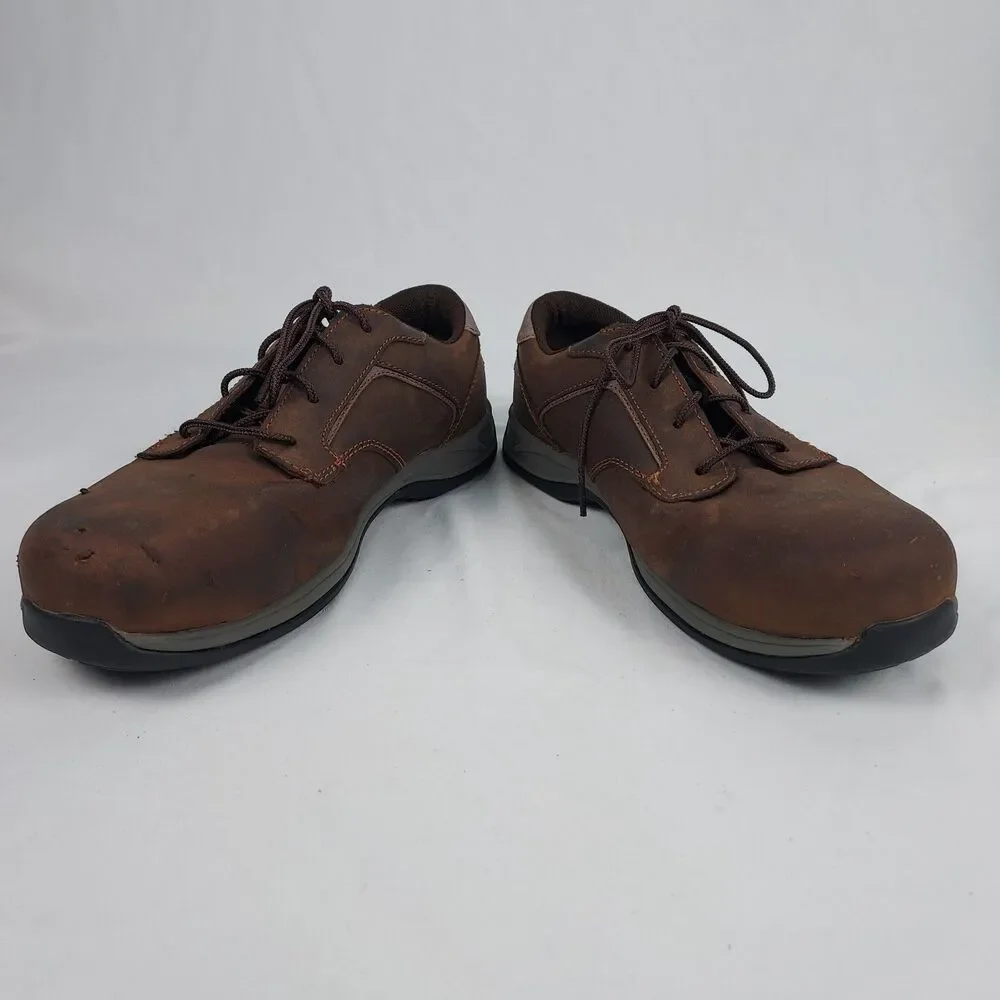 Red Wing Leather Safety Toe Work Oxfords Mens 10.5 Slip Resistant